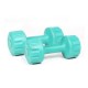 Body Maxx 3 Kg PVC Colored Dumbells X 1 Pair. Total 6 Kg PVC Dumbells Sets 